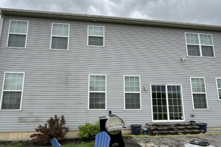 Before photo house washing in breinigsville pa