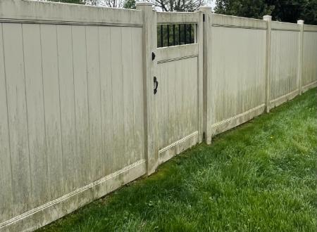 How to pressure wash your fence