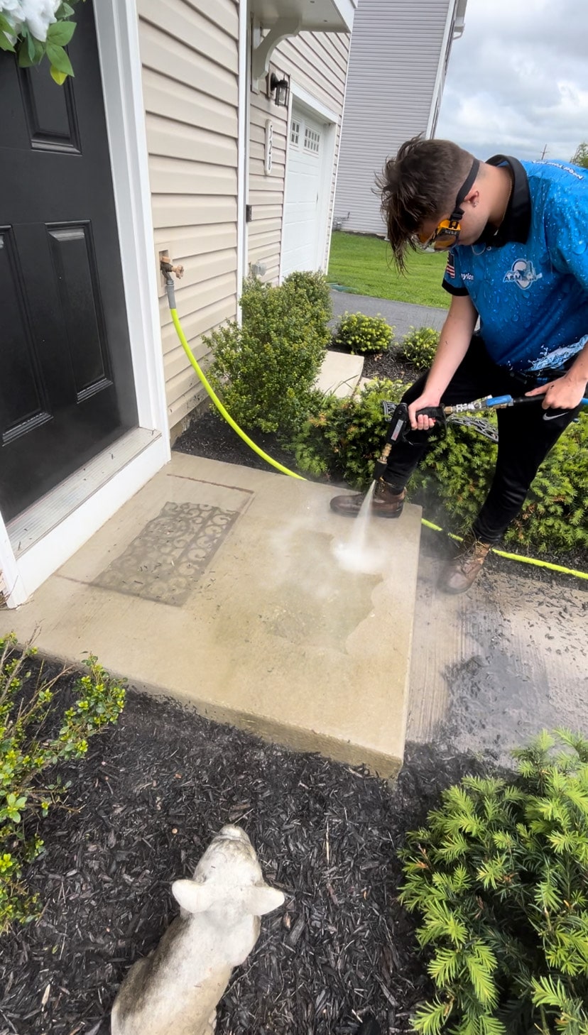 Pressure washing vs soft washing