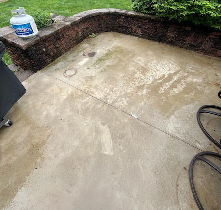 What patio cleaning should cost