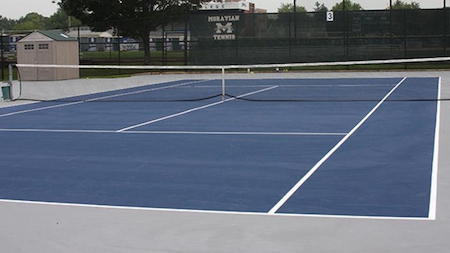 What tennis court pressure washing should cost