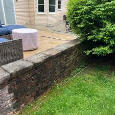 Striking Dirty Patio Wall Cleaning In Orefield PA 2