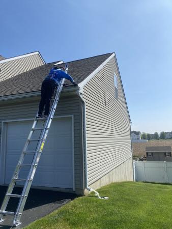 Gutter cleaning